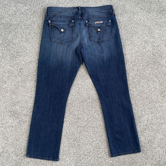 Hudson Jeans Women's Dark Blue Cropped Denim - Picture 3 of 12